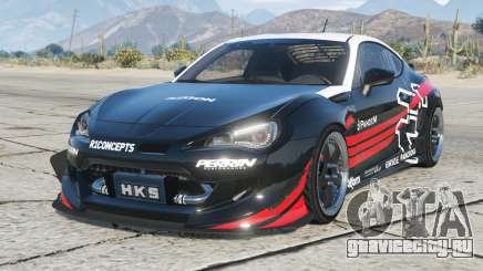 Subaru BRZ Rocket Bunny Dark Gunmetal для GTA 5