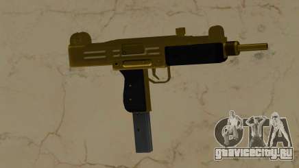 Gold SMG (Uzi) from GTA IV TBoGT для GTA Vice City