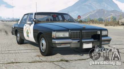 Chevrolet Caprice California Highway Patrol 1990 для GTA 5