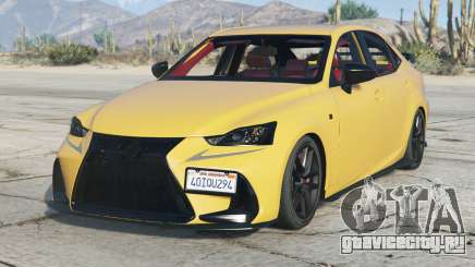 Lexus IS 200t F Sport (XE30) 2017 для GTA 5