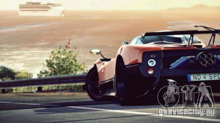 Загрузочные экраны Pagani для GTA 4