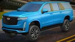 Cadillac Escalade Sport 2023 Blue для GTA San Andreas