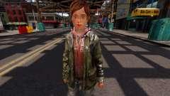 Ellie Wintercoat TLOU для GTA 4