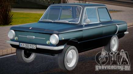 ZAZ-968 UKR Plate для GTA San Andreas