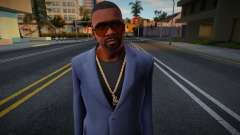 Franklin Clinton Casual V1 DLC The Contract для GTA San Andreas