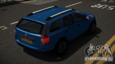 Dacia Logan MCV Stepway TR V1.0 для GTA 4