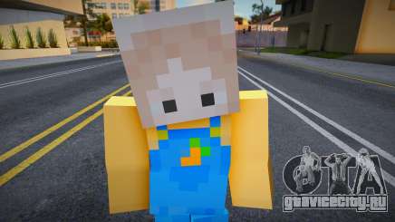 Dwmolc1 Minecraft Ped для GTA San Andreas