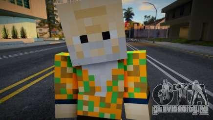 Wmori Minecraft Ped для GTA San Andreas