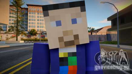 Andre Minecraft Ped для GTA San Andreas