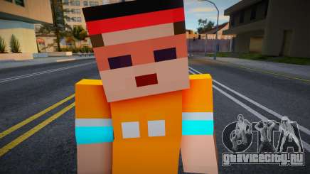 Bmymoun Minecraft Ped для GTA San Andreas