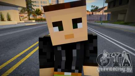 Claude Minecraft Ped для GTA San Andreas