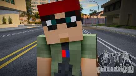 Zero Minecraft Ped для GTA San Andreas