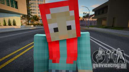 Cwfohb Minecraft Ped для GTA San Andreas