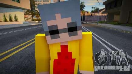 Dnfolc1 Minecraft Ped для GTA San Andreas