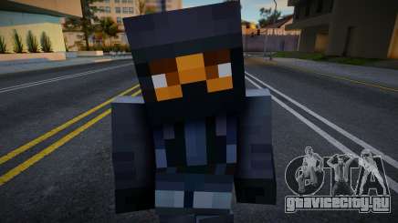 Swat Minecraft Ped для GTA San Andreas