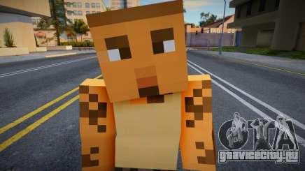 Cesar Minecraft Ped для GTA San Andreas