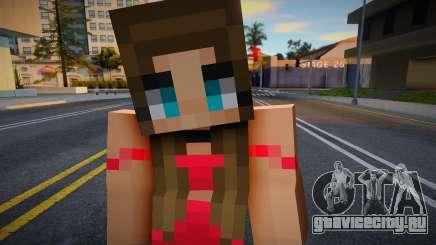 Hfyri Minecraft Ped для GTA San Andreas