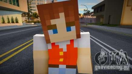 Cwfyfr1 Minecraft Ped для GTA San Andreas