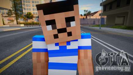 T-Bone Minecraft Ped для GTA San Andreas