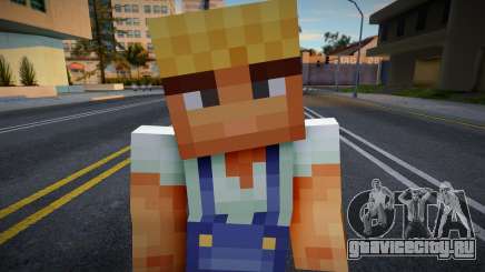 Cwmofr Minecraft Ped для GTA San Andreas