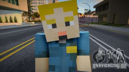 Dwayne Minecraft Ped для GTA San Andreas