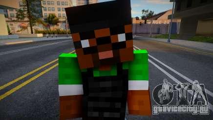 Big Smoke Minecraft Ped v1 для GTA San Andreas