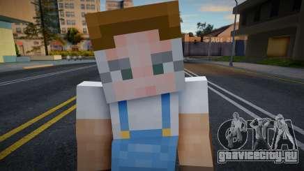 Dwfolc Minecraft Ped для GTA San Andreas