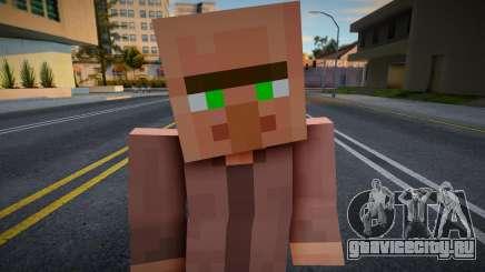 Male01 Minecraft Ped для GTA San Andreas