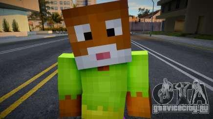 Swmotr4 Minecraft Ped для GTA San Andreas