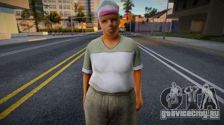 Hfori Upscaled Ped для GTA San Andreas
