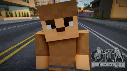 Janitor Minecraft Ped для GTA San Andreas