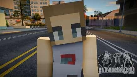 Gungrl3 Minecraft Ped для GTA San Andreas