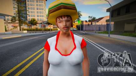 Wfyburg Upscaled Ped для GTA San Andreas