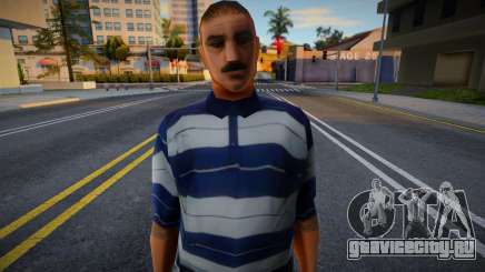 Tbone Upscaled Ped для GTA San Andreas