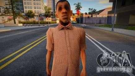 Худой Big Bear Upscaled Ped для GTA San Andreas