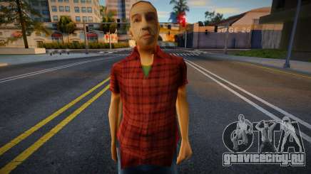 Omost Upscaled Ped для GTA San Andreas