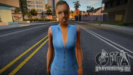 Sbfyst Upscaled Ped для GTA San Andreas
