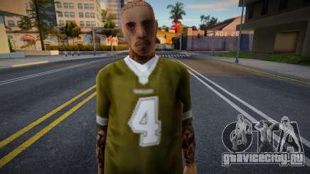 Tattooed gang member from The Vagos Gang для GTA San Andreas