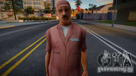 Janitor Upscaled Ped для GTA San Andreas
