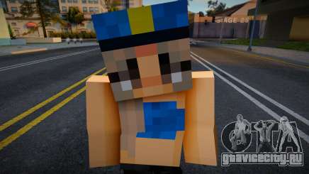 Vhfyst3 Minecraft Ped для GTA San Andreas