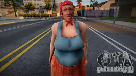 Cwfohb Upscaled Ped для GTA San Andreas