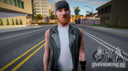 Bikera Upscaled Ped для GTA San Andreas