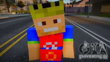 Wmymoun Minecraft Ped для GTA San Andreas