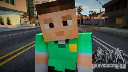 Sfemt1 Minecraft Ped для GTA San Andreas