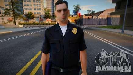 Lapd1 Upscaled Ped для GTA San Andreas