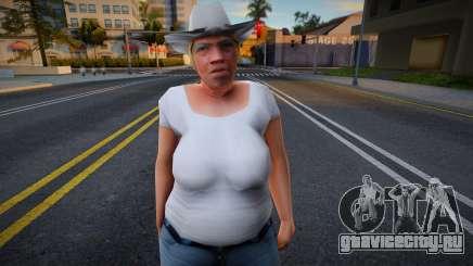 Dwfolc Upscaled Ped для GTA San Andreas