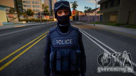 Swat Upscaled Ped для GTA San Andreas