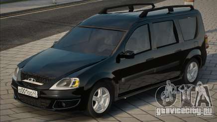 Lada Largus Black для GTA San Andreas