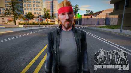 Bikerb Upscaled Ped для GTA San Andreas