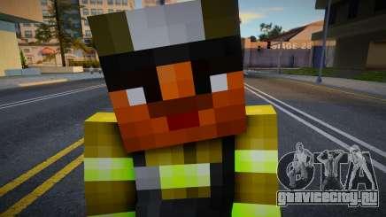 Lvfd1 Minecraft Ped для GTA San Andreas